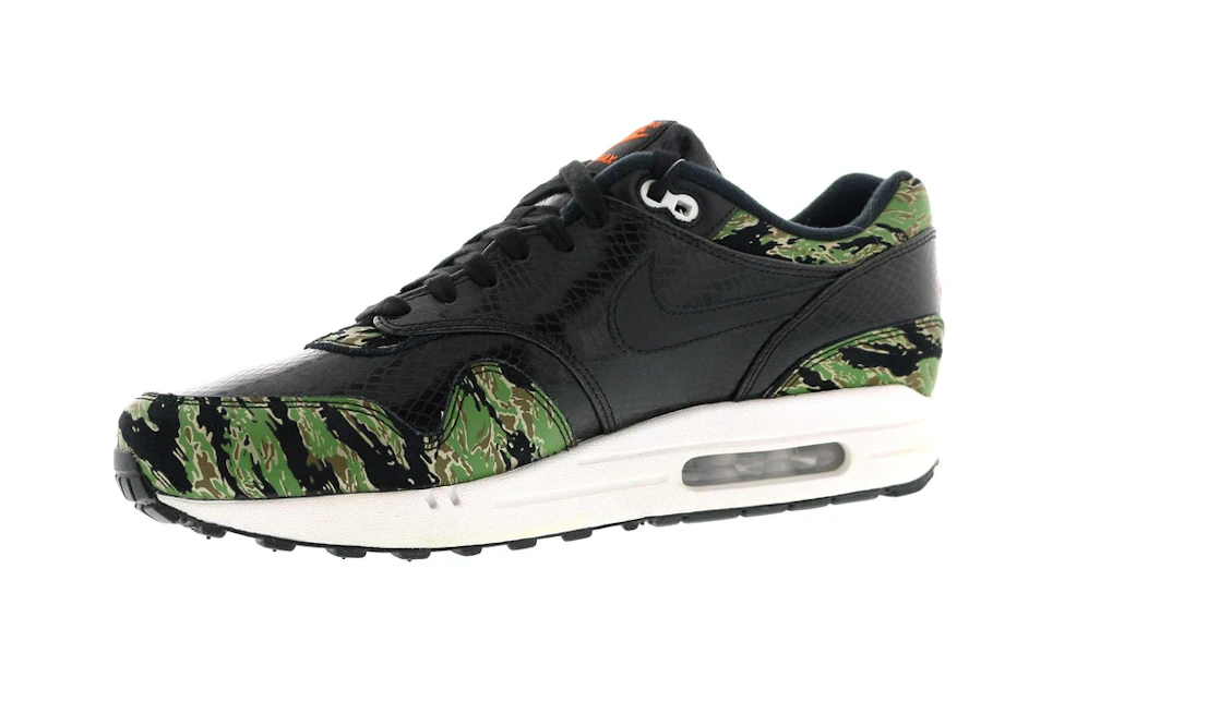 Vue 12 de Nike Air Max 1 atmos Tiger Camo Snakeskin