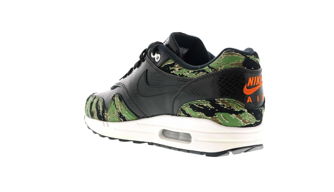 Vue 17 de Nike Air Max 1 atmos Tiger Camo Snakeskin