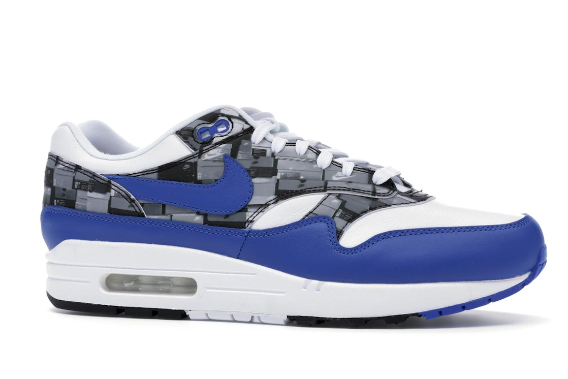 Vue 3 de Nike Air Max 1 atmos We Love Nike (Game Royal)