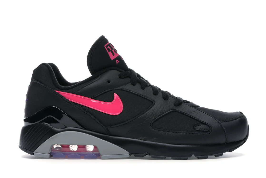 Vue 1 de Nike Air Max 180 Black Pink Blast