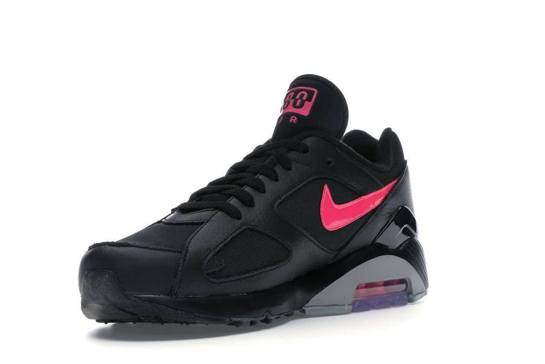 Vue 14 de Nike Air Max 180 Black Pink Blast
