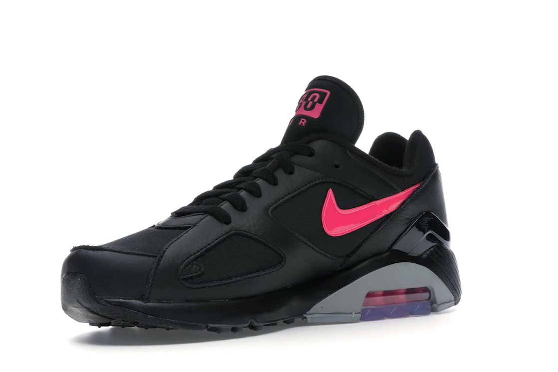 Vue 15 de Nike Air Max 180 Black Pink Blast