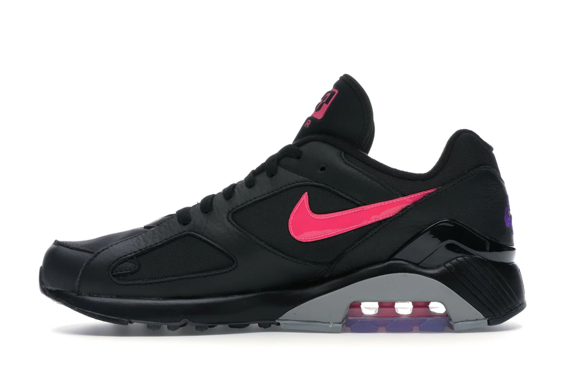 Vue 19 de Nike Air Max 180 Black Pink Blast