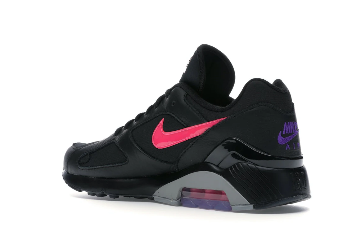 Vue 23 de Nike Air Max 180 Black Pink Blast