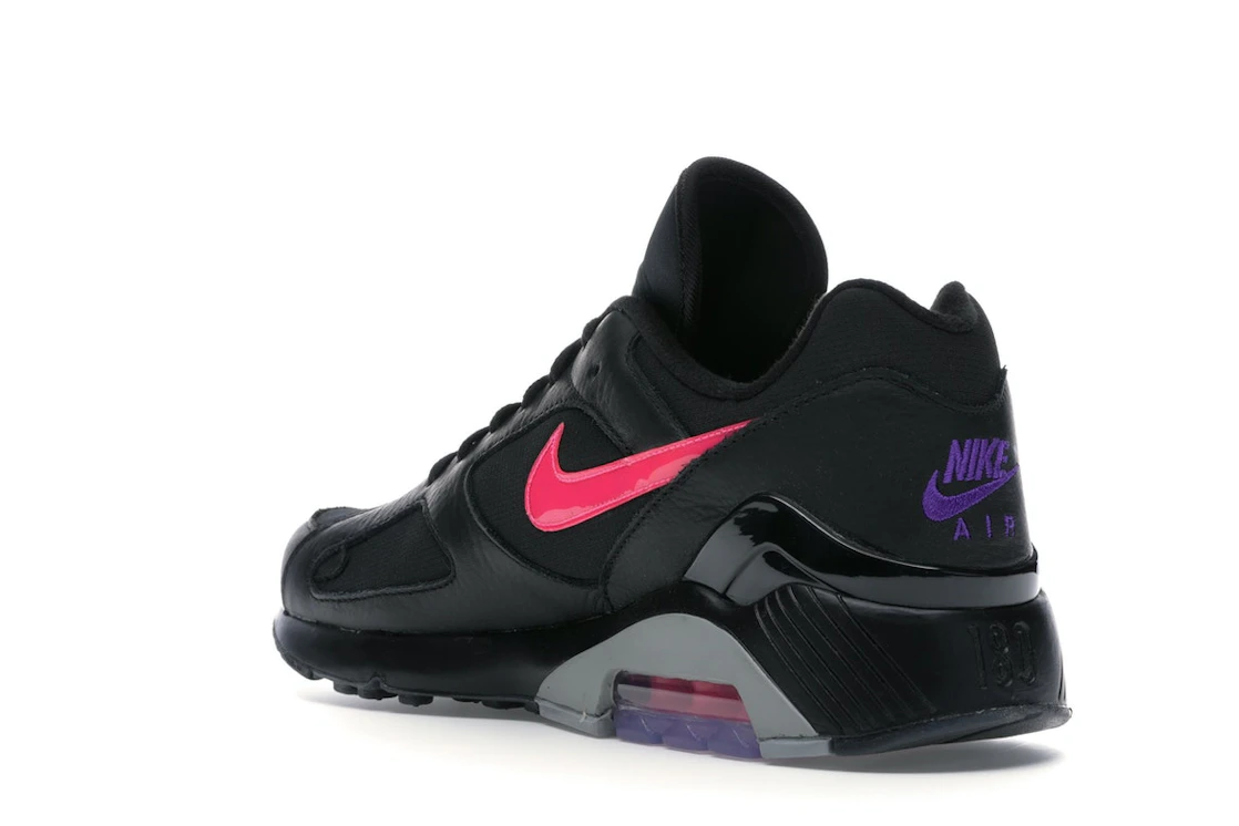Vue 24 de Nike Air Max 180 Black Pink Blast