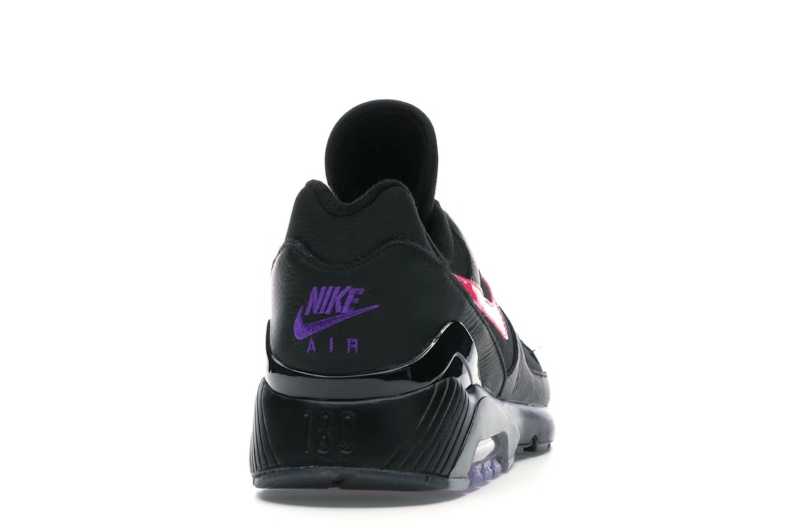 Vue 29 de Nike Air Max 180 Black Pink Blast