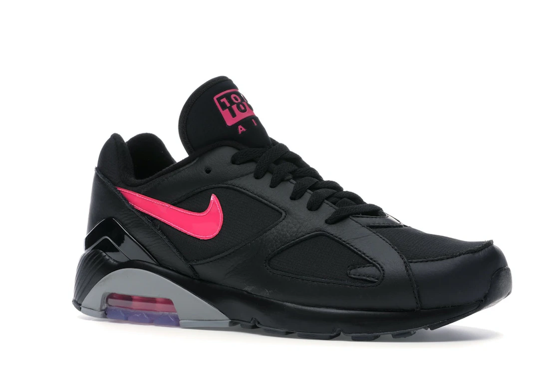 Vue 4 de Nike Air Max 180 Black Pink Blast