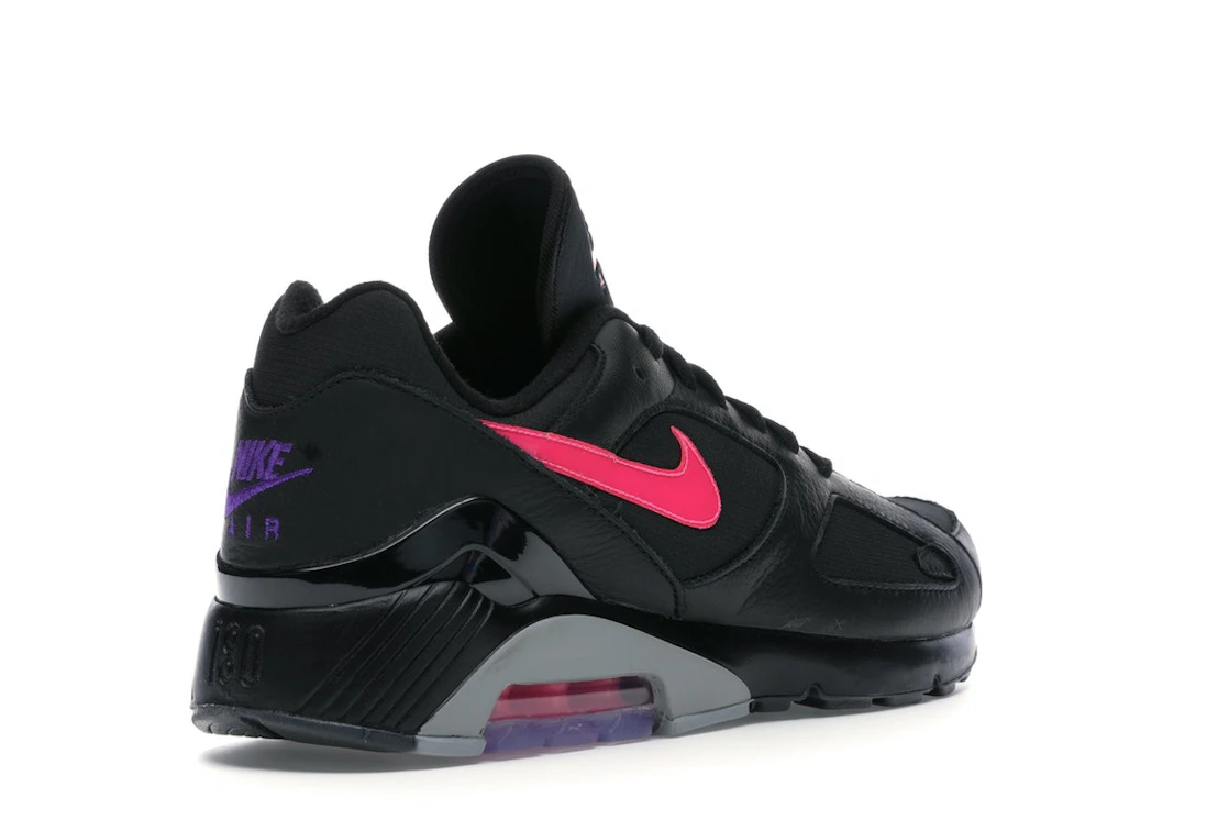 Vue 32 de Nike Air Max 180 Black Pink Blast