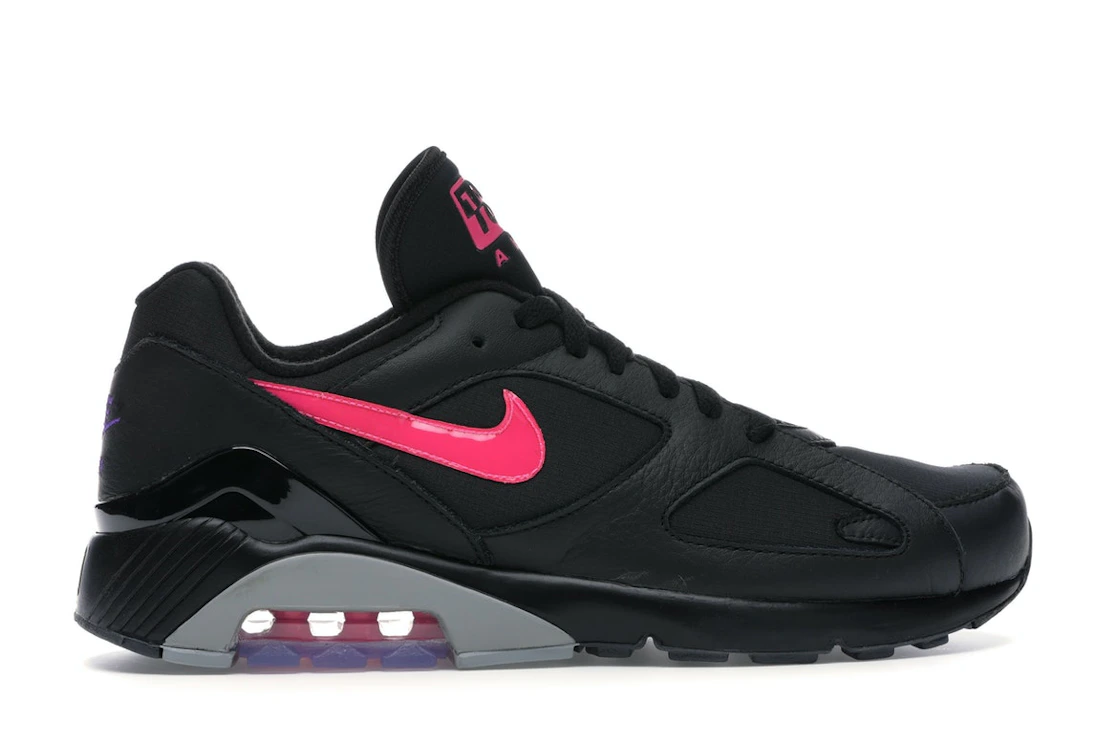 Vue 36 de Nike Air Max 180 Black Pink Blast