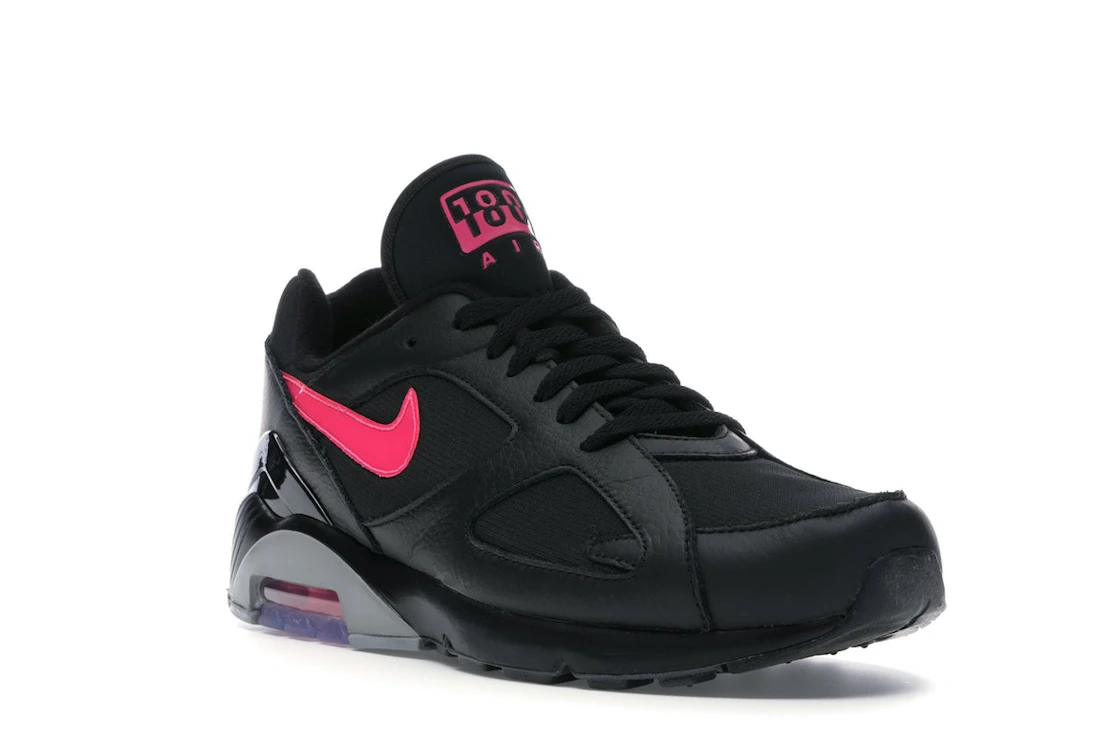 Vue 6 de Nike Air Max 180 Black Pink Blast