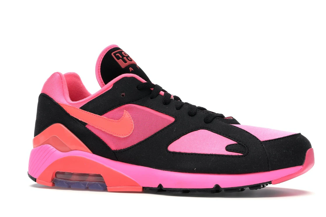 Vue 3 de Nike Air Max 180 Comme des Garcons Black