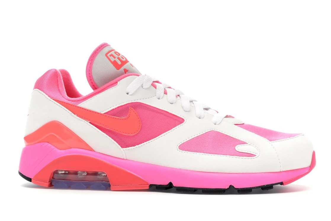 Vue 2 de Nike Air Max 180 Comme des Garcons White