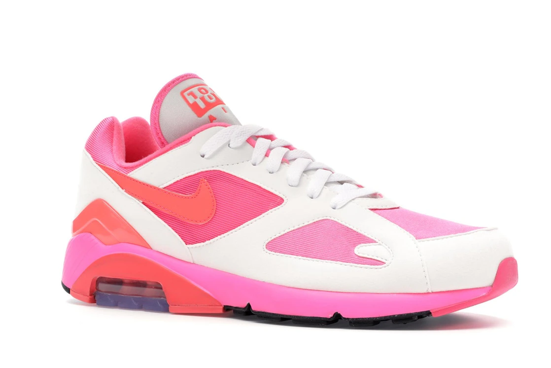 Vue 4 de Nike Air Max 180 Comme des Garcons White