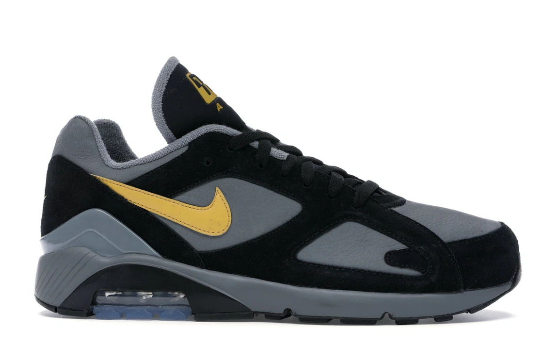 Vue 2 de Nike Air Max 180 Cool Grey Black Wheat Gold