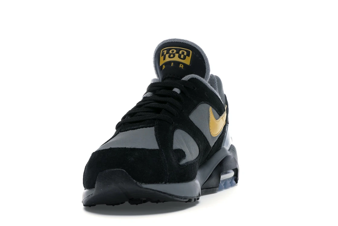 Vue 12 de Nike Air Max 180 Cool Grey Black Wheat Gold