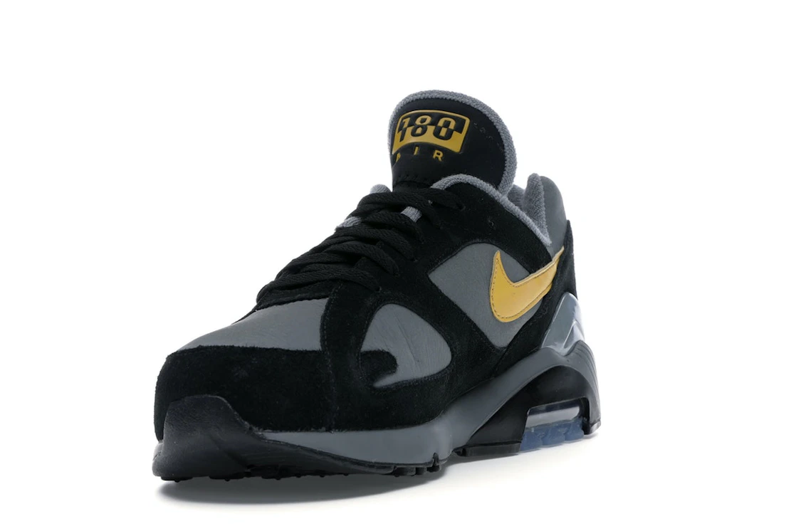 Vue 13 de Nike Air Max 180 Cool Grey Black Wheat Gold