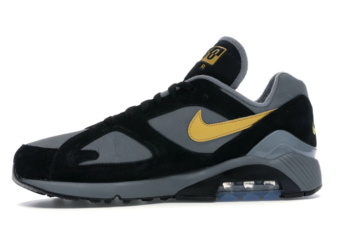 Vue 18 de Nike Air Max 180 Cool Grey Black Wheat Gold