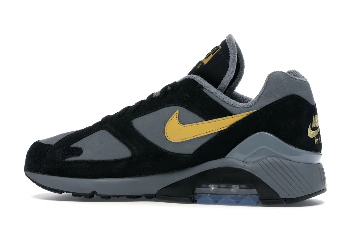 Vue 21 de Nike Air Max 180 Cool Grey Black Wheat Gold