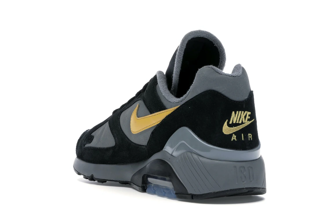 Vue 25 de Nike Air Max 180 Cool Grey Black Wheat Gold