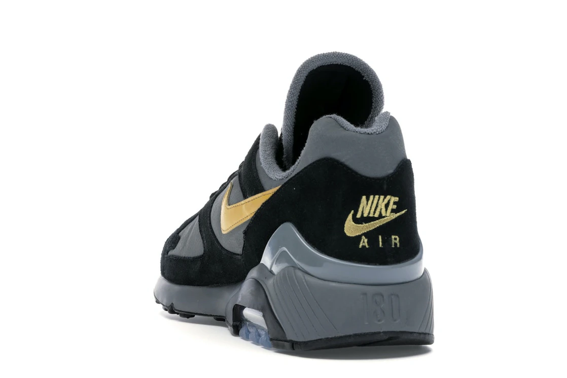 Vue 26 de Nike Air Max 180 Cool Grey Black Wheat Gold