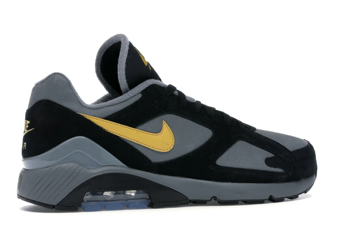 Vue 35 de Nike Air Max 180 Cool Grey Black Wheat Gold