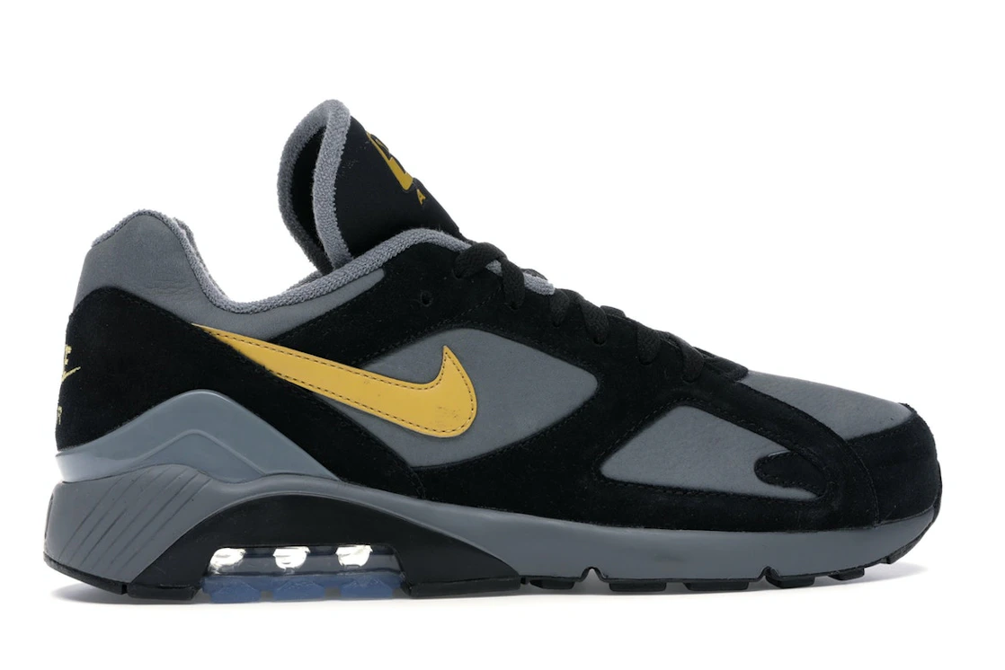 Vue 36 de Nike Air Max 180 Cool Grey Black Wheat Gold