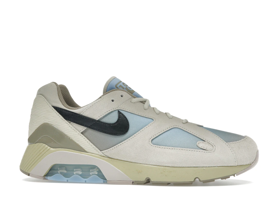 Vue 2 de Nike Air Max 180 Light Khaki Psychic Blue