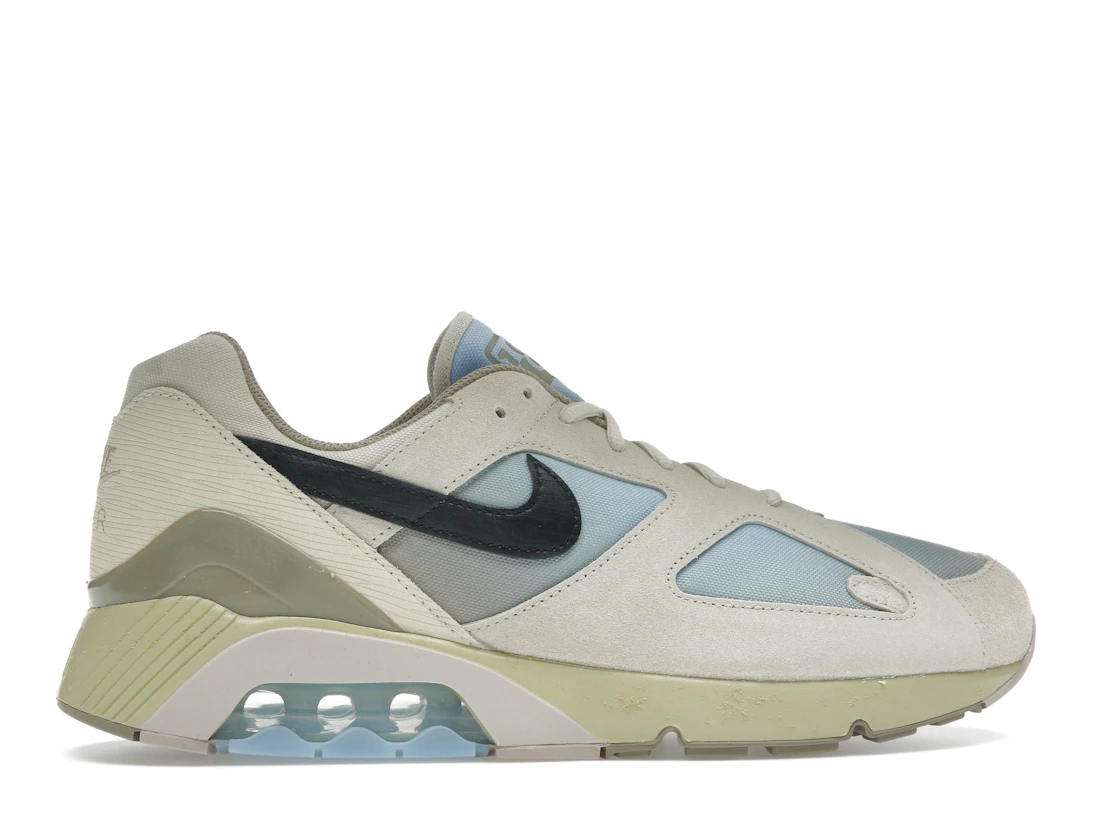 Vue 36 de Nike Air Max 180 Light Khaki Psychic Blue