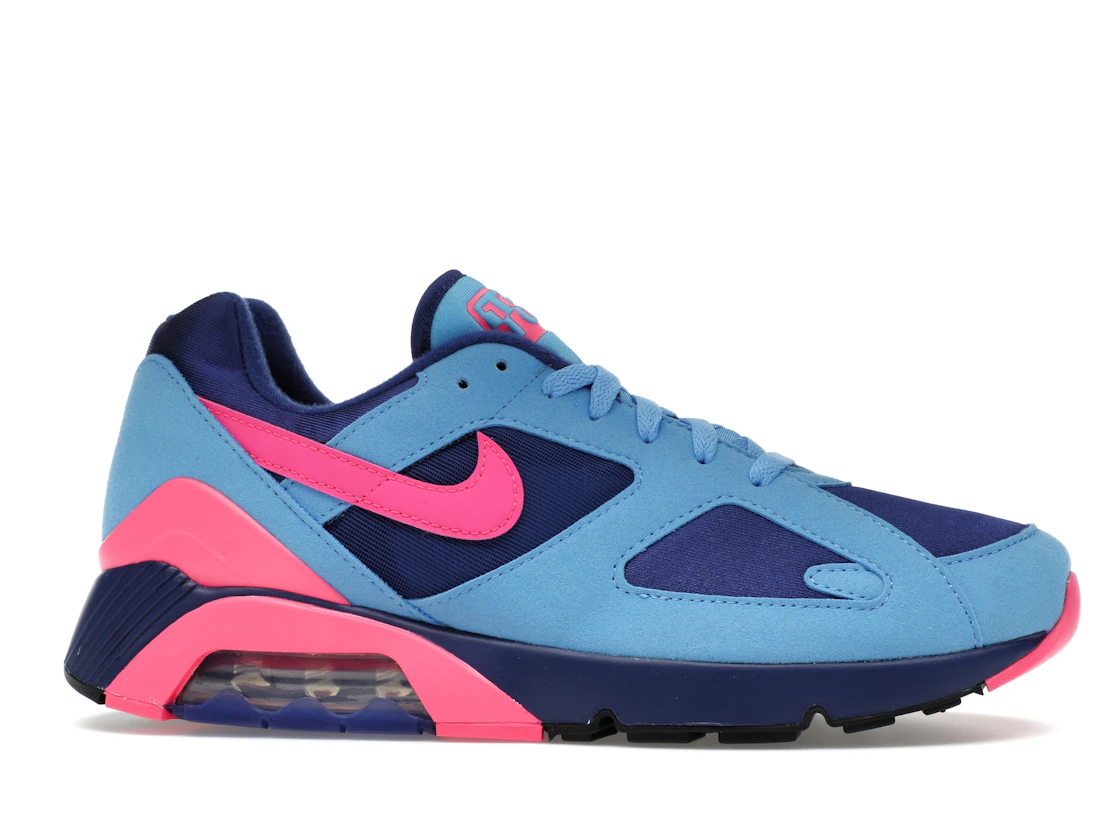Vue 2 de Nike Air Max 180 University Blue Hyper Pink
