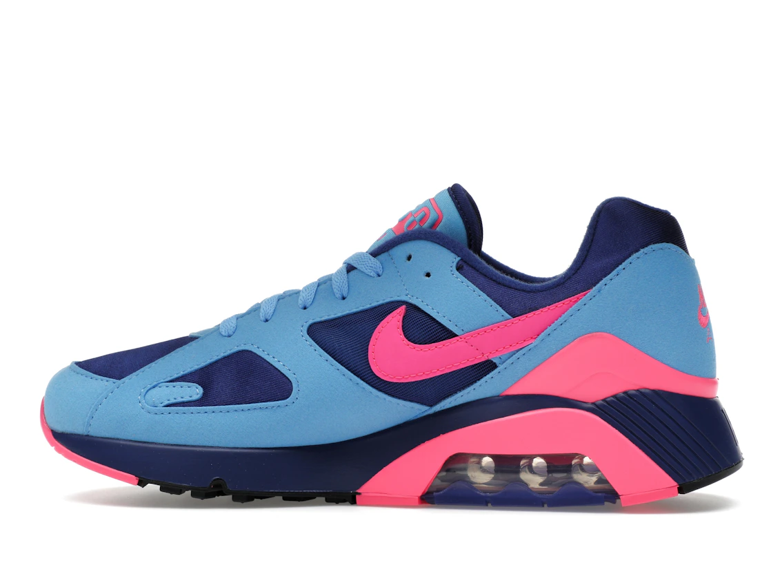 Vue 20 de Nike Air Max 180 University Blue Hyper Pink