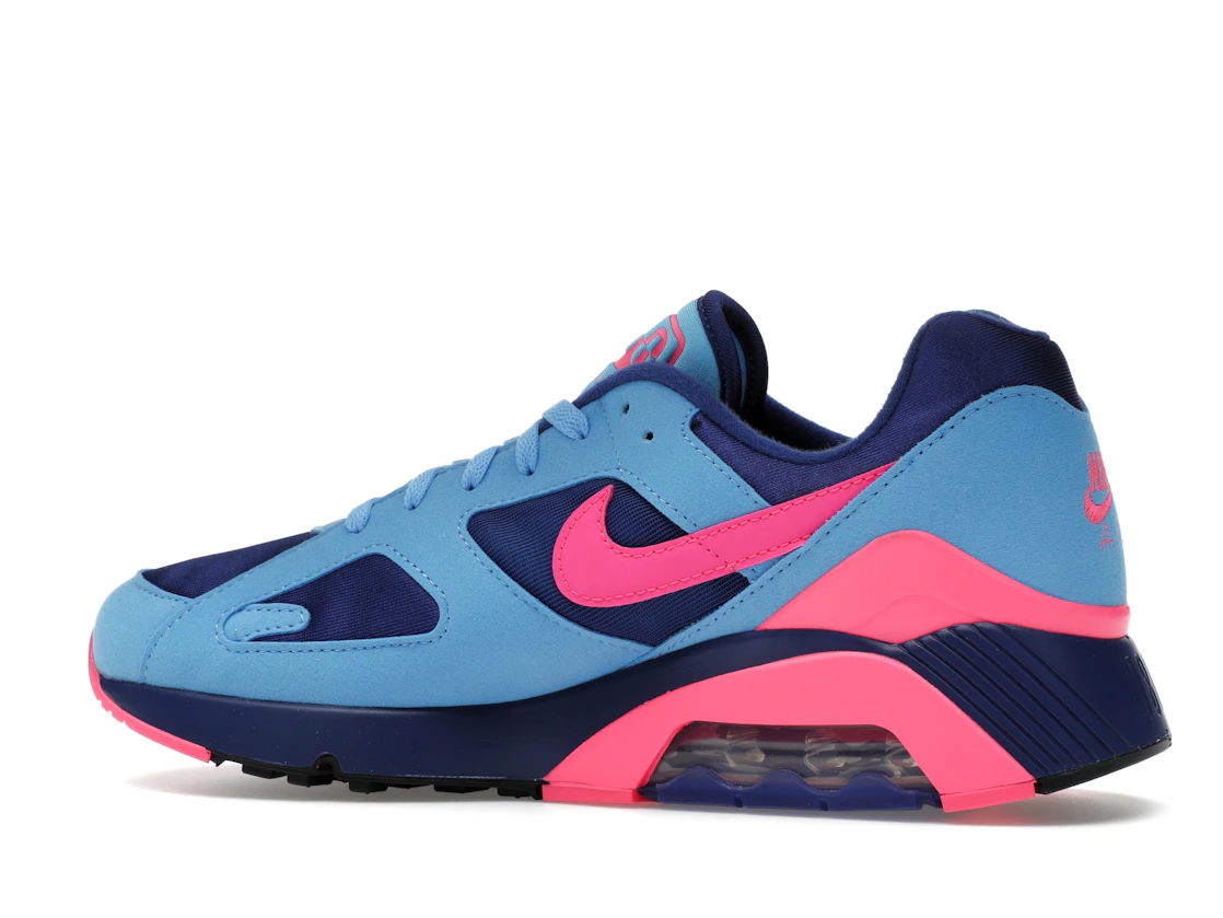 Vue 21 de Nike Air Max 180 University Blue Hyper Pink