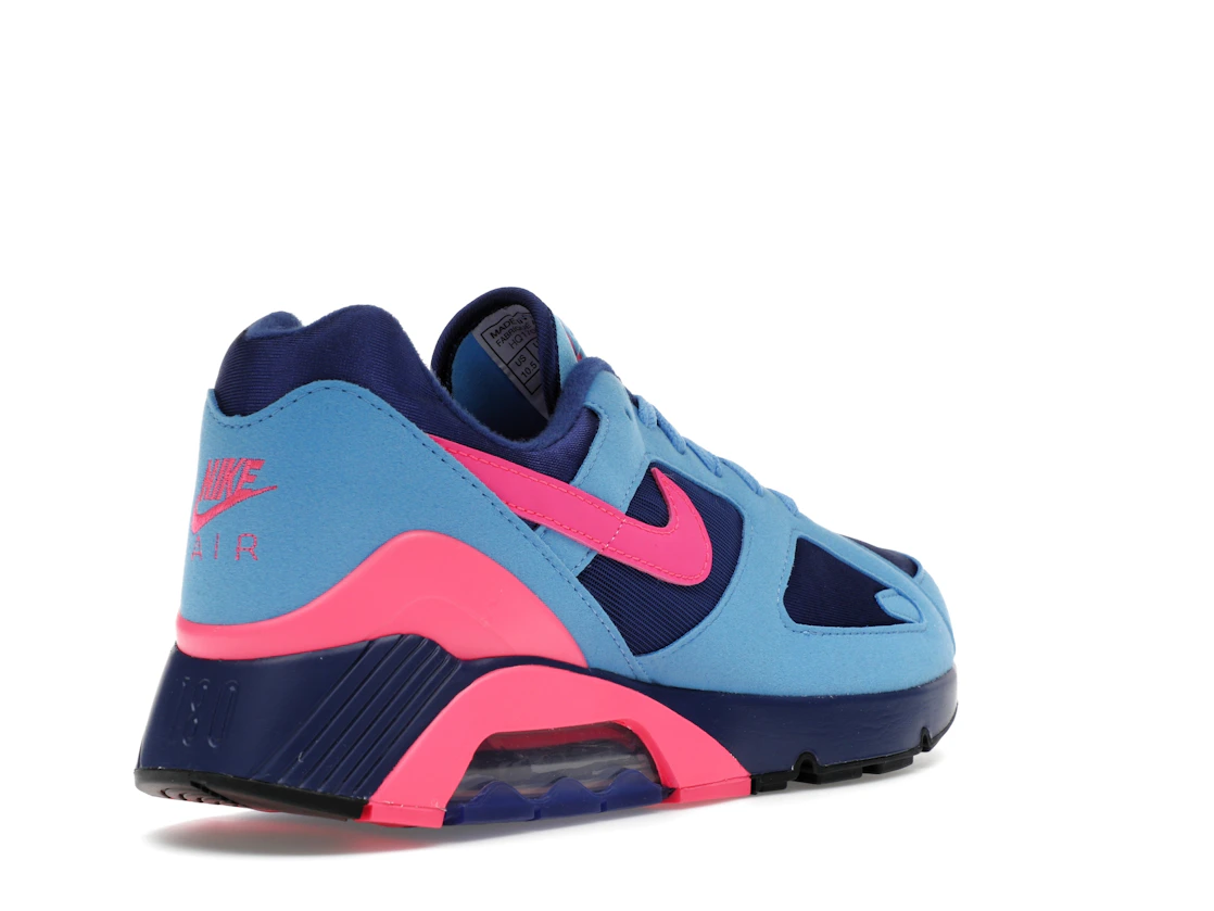 Vue 32 de Nike Air Max 180 University Blue Hyper Pink