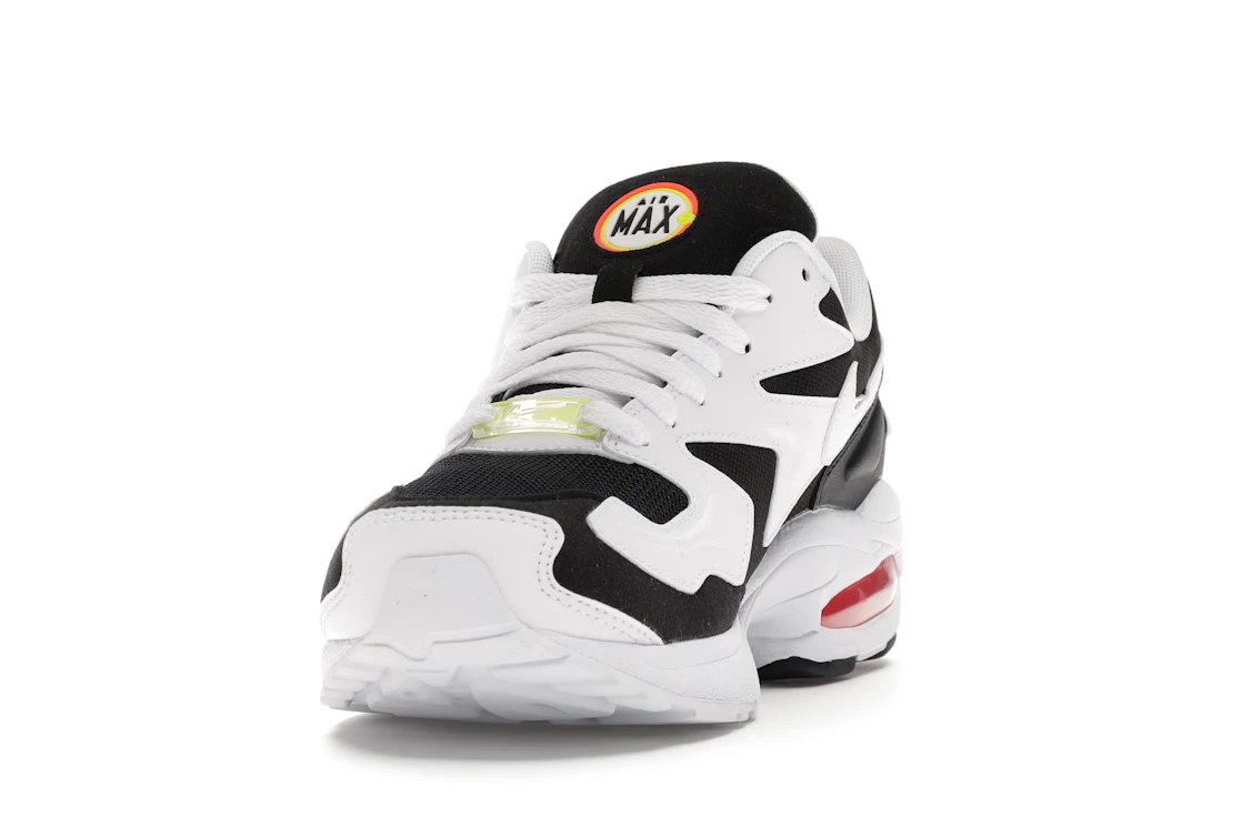 Vue 12 de Nike Air Max 2 Light Black Hyper Crimson 