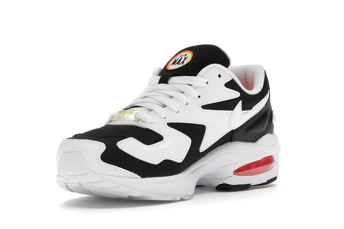 Vue 14 de Nike Air Max 2 Light Black Hyper Crimson 