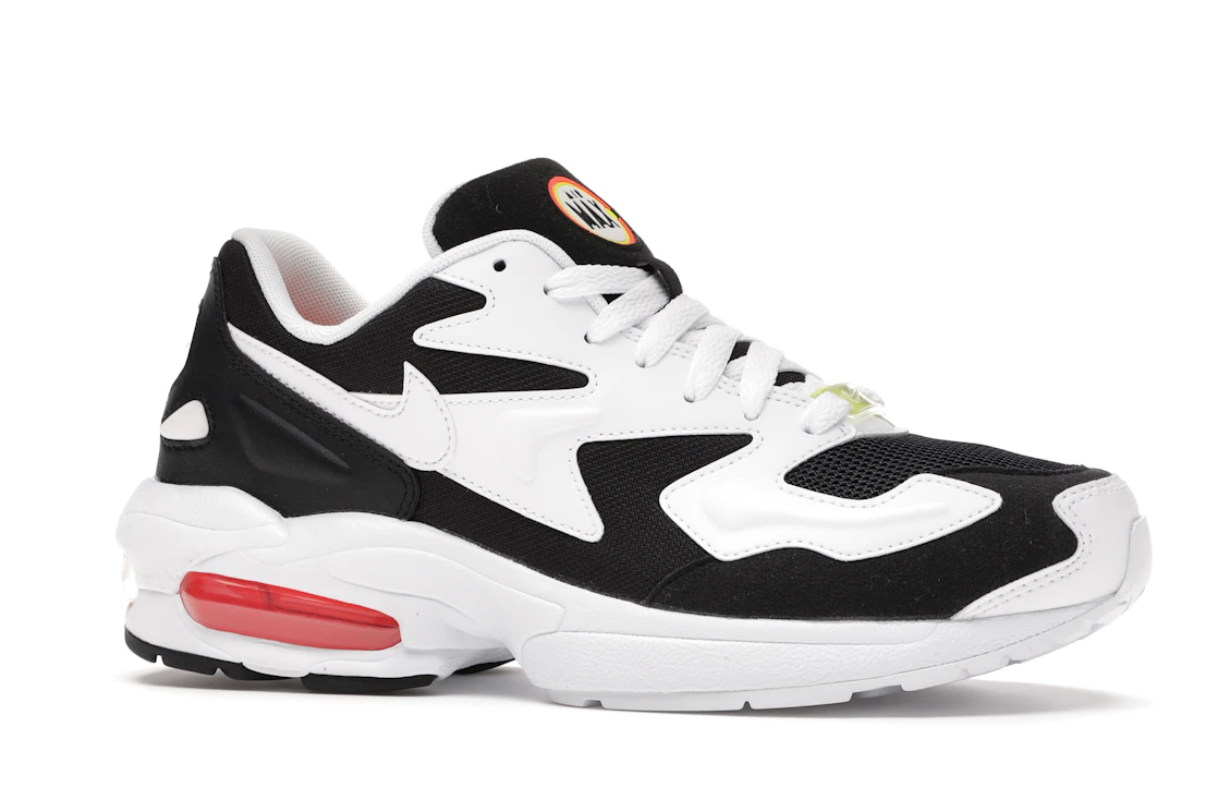 Vue 3 de Nike Air Max 2 Light Black Hyper Crimson 