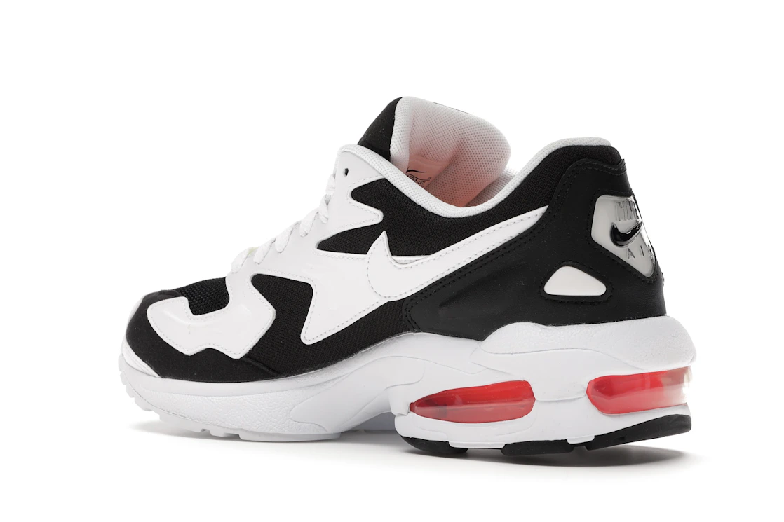 Vue 23 de Nike Air Max 2 Light Black Hyper Crimson 