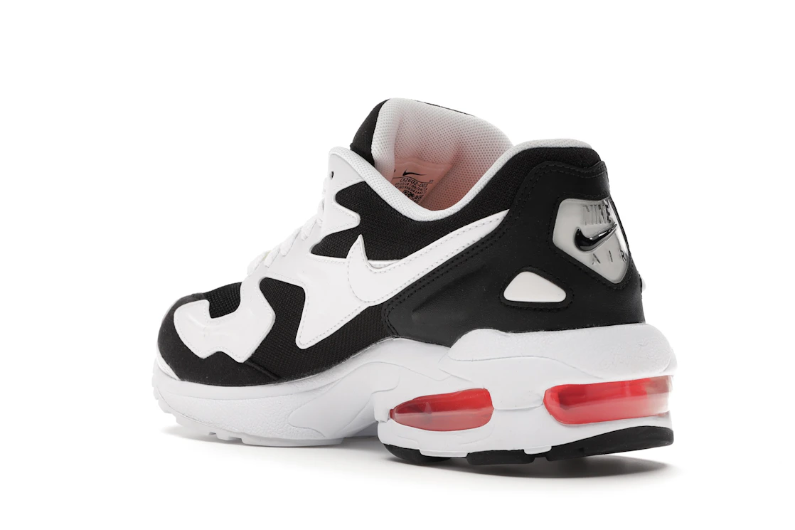 Vue 24 de Nike Air Max 2 Light Black Hyper Crimson 