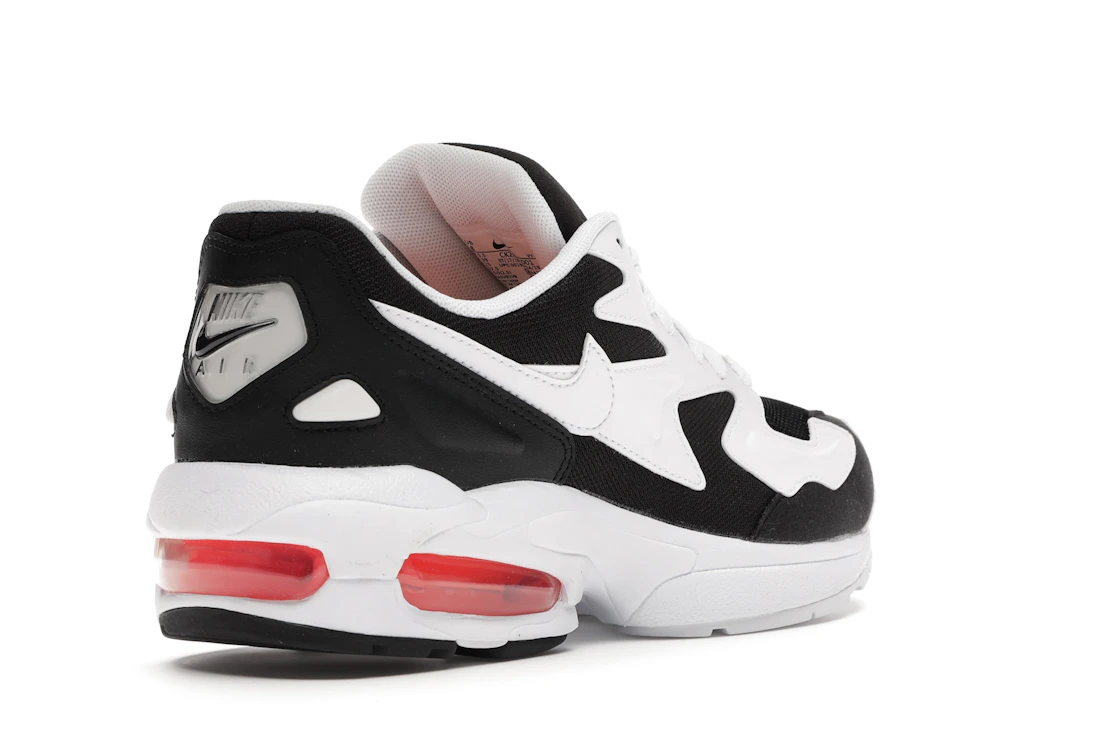 Vue 32 de Nike Air Max 2 Light Black Hyper Crimson 