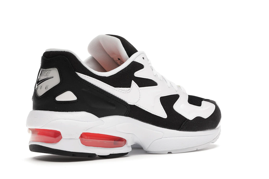 Vue 33 de Nike Air Max 2 Light Black Hyper Crimson 