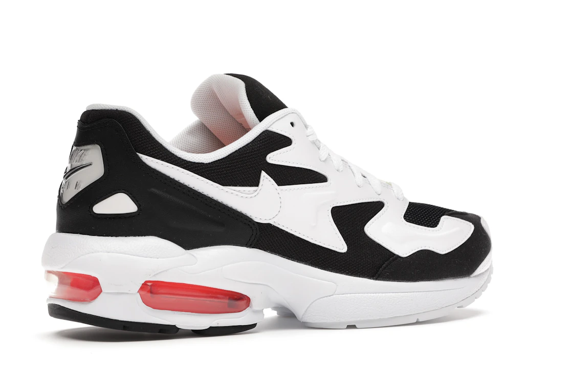 Vue 34 de Nike Air Max 2 Light Black Hyper Crimson 
