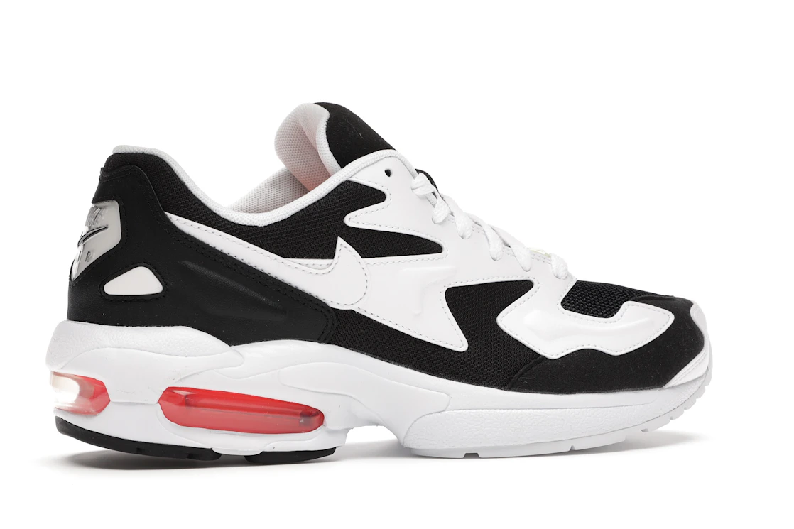 Vue 35 de Nike Air Max 2 Light Black Hyper Crimson 