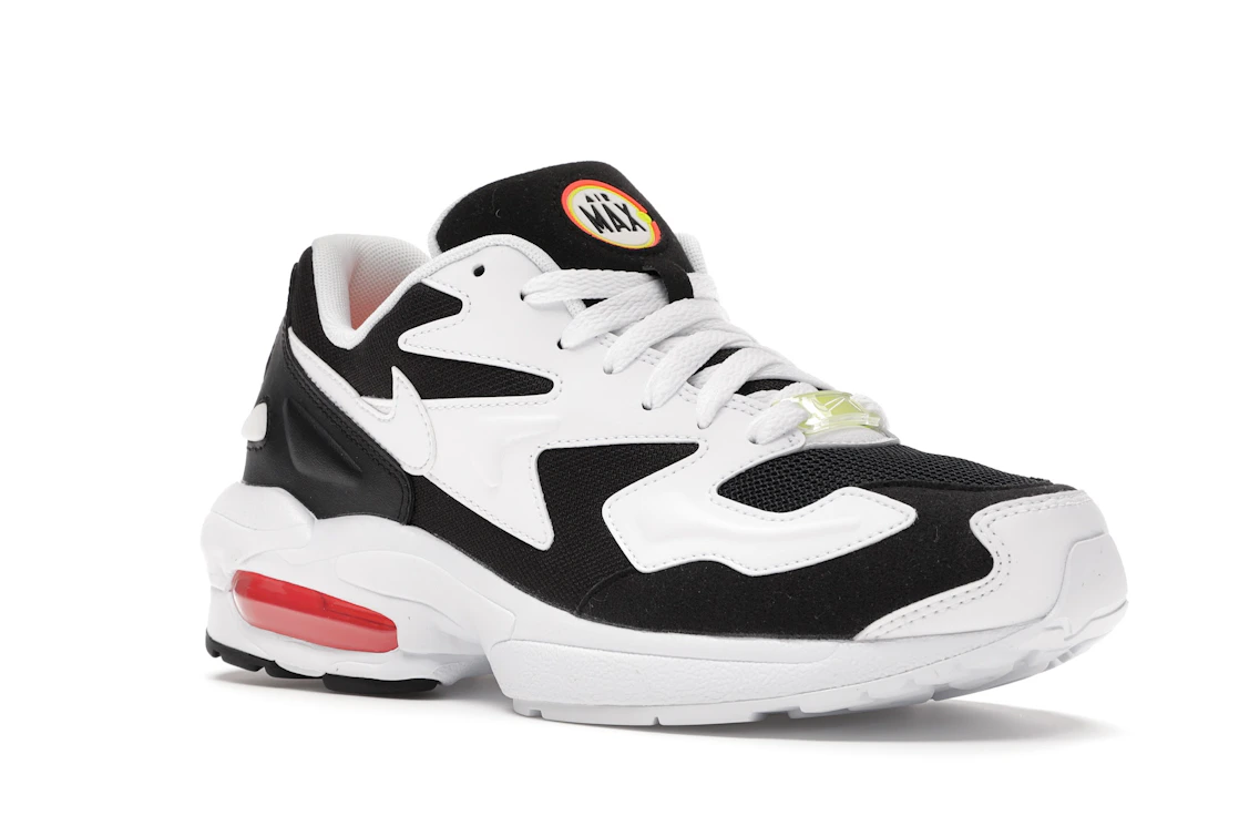 Vue 5 de Nike Air Max 2 Light Black Hyper Crimson 