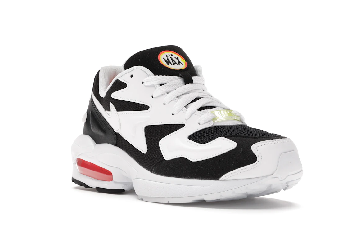 Vue 6 de Nike Air Max 2 Light Black Hyper Crimson 