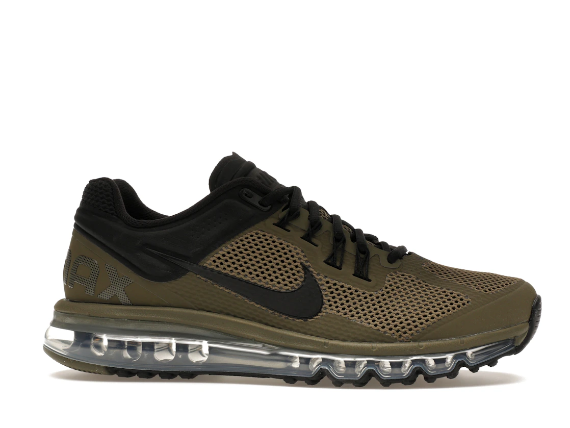 Vue 2 de Nike Air Max 2013 Olive Black