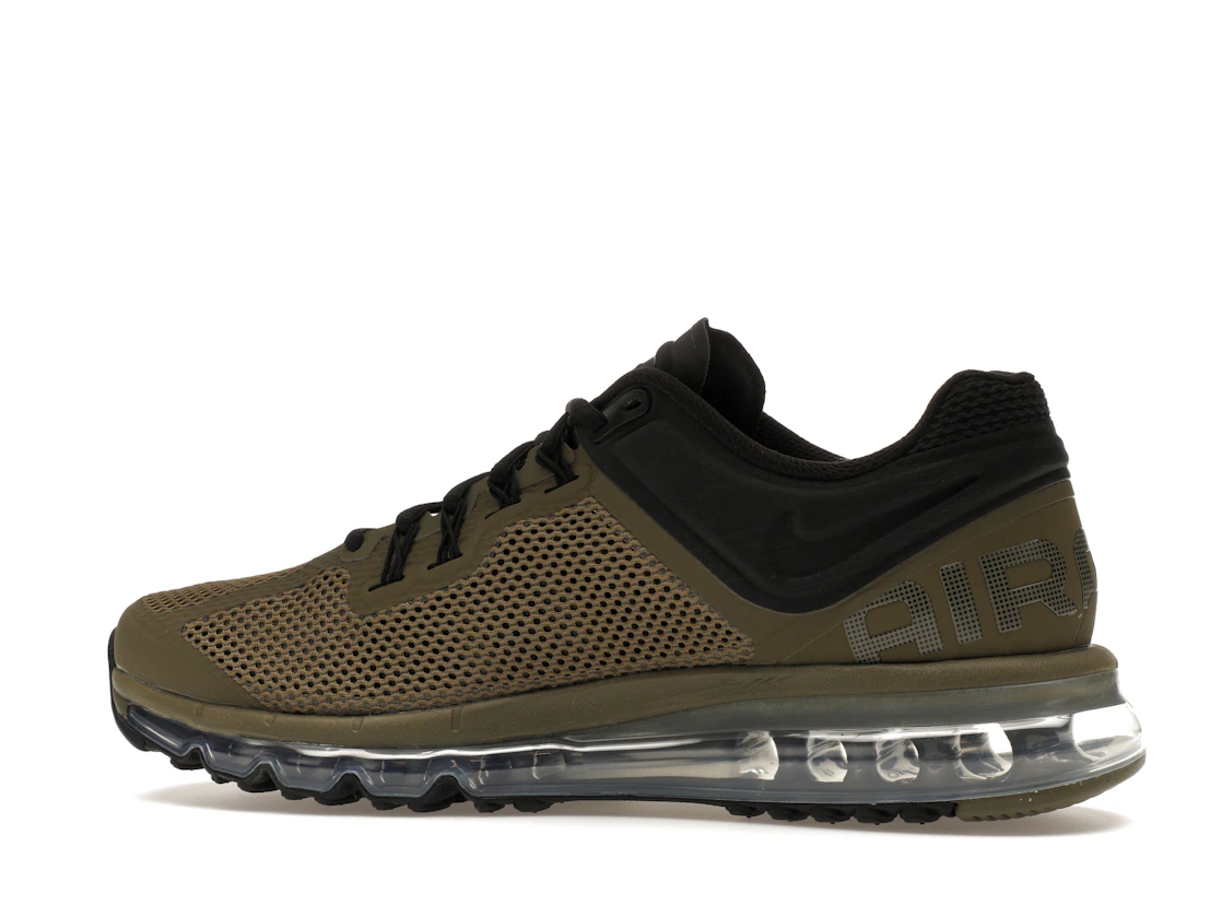Vue 21 de Nike Air Max 2013 Olive Black