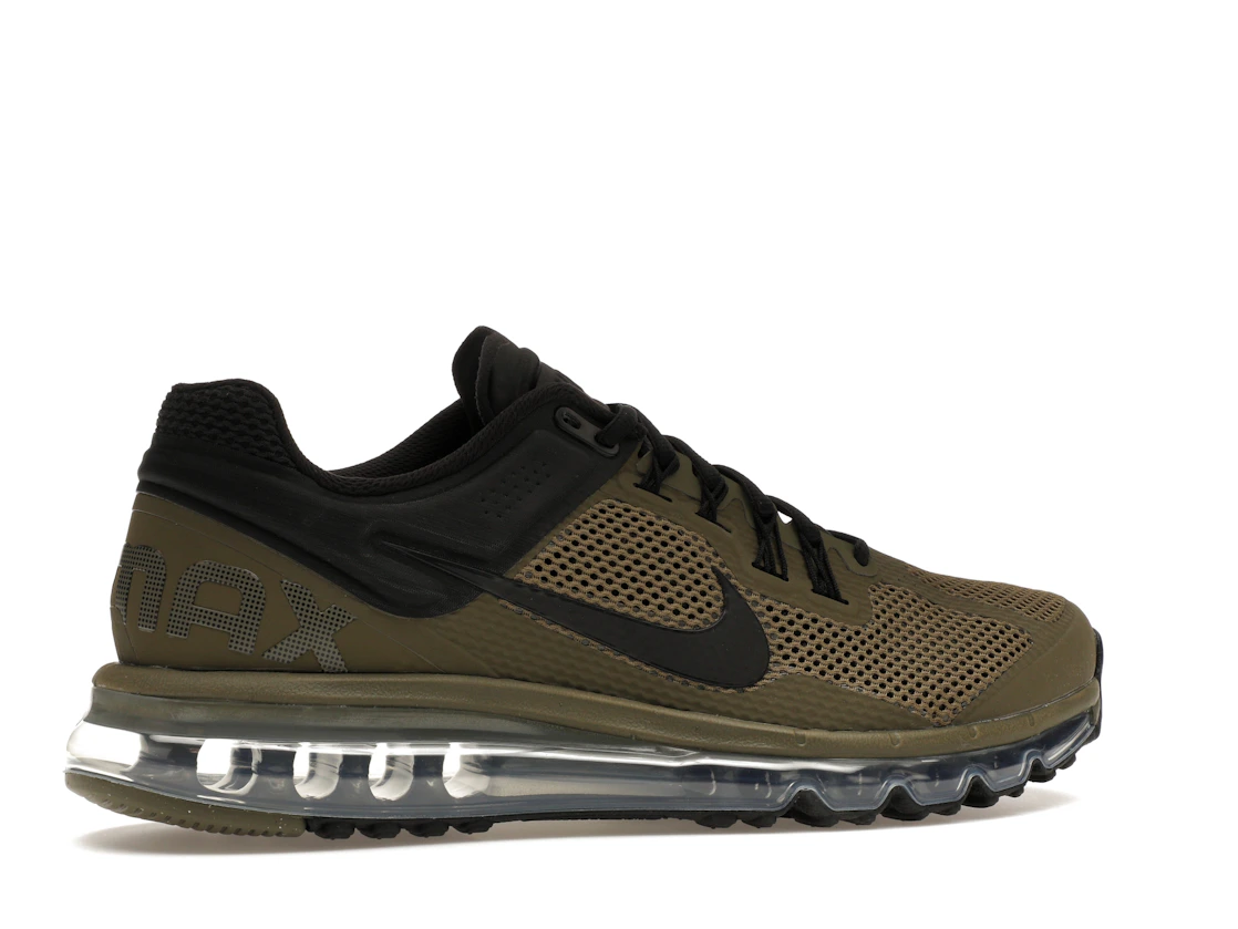 Vue 35 de Nike Air Max 2013 Olive Black