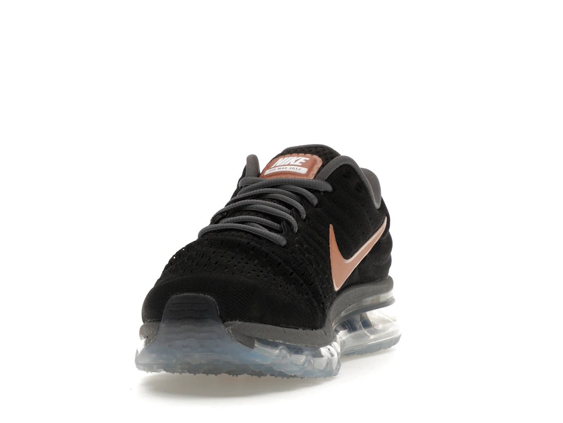Vue 12 de Nike Air Max 2017 Black Metallic Red Bronze 