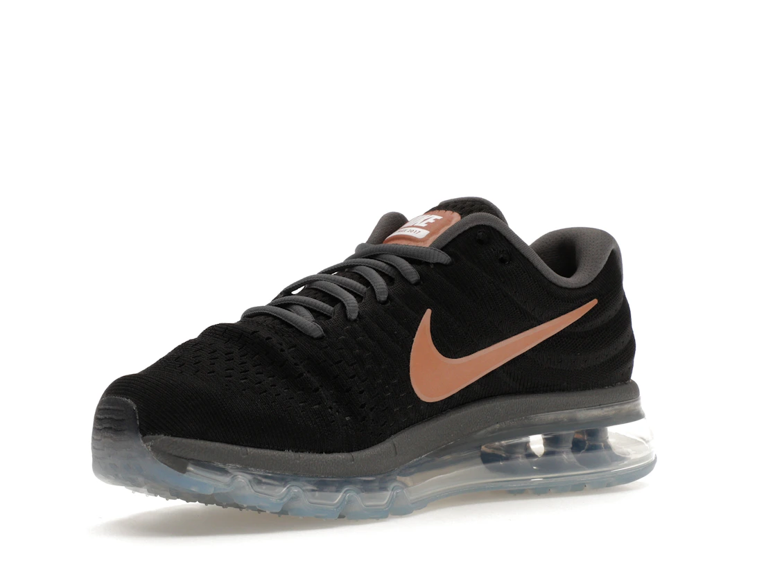 Vue 15 de Nike Air Max 2017 Black Metallic Red Bronze 