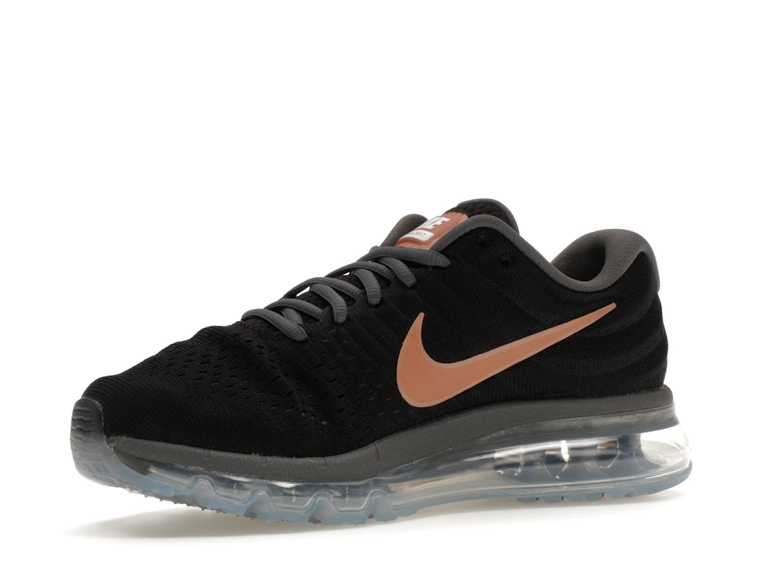 Vue 16 de Nike Air Max 2017 Black Metallic Red Bronze 