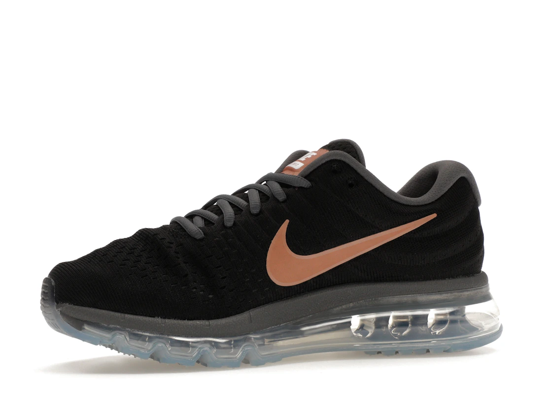 Vue 17 de Nike Air Max 2017 Black Metallic Red Bronze 